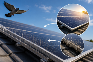 How Bird Control Measures Can Extend the Life of Solar Panels