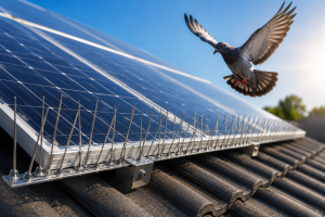Why Professional Bird Barrier Installation Is Essential for Solar Panel Safety